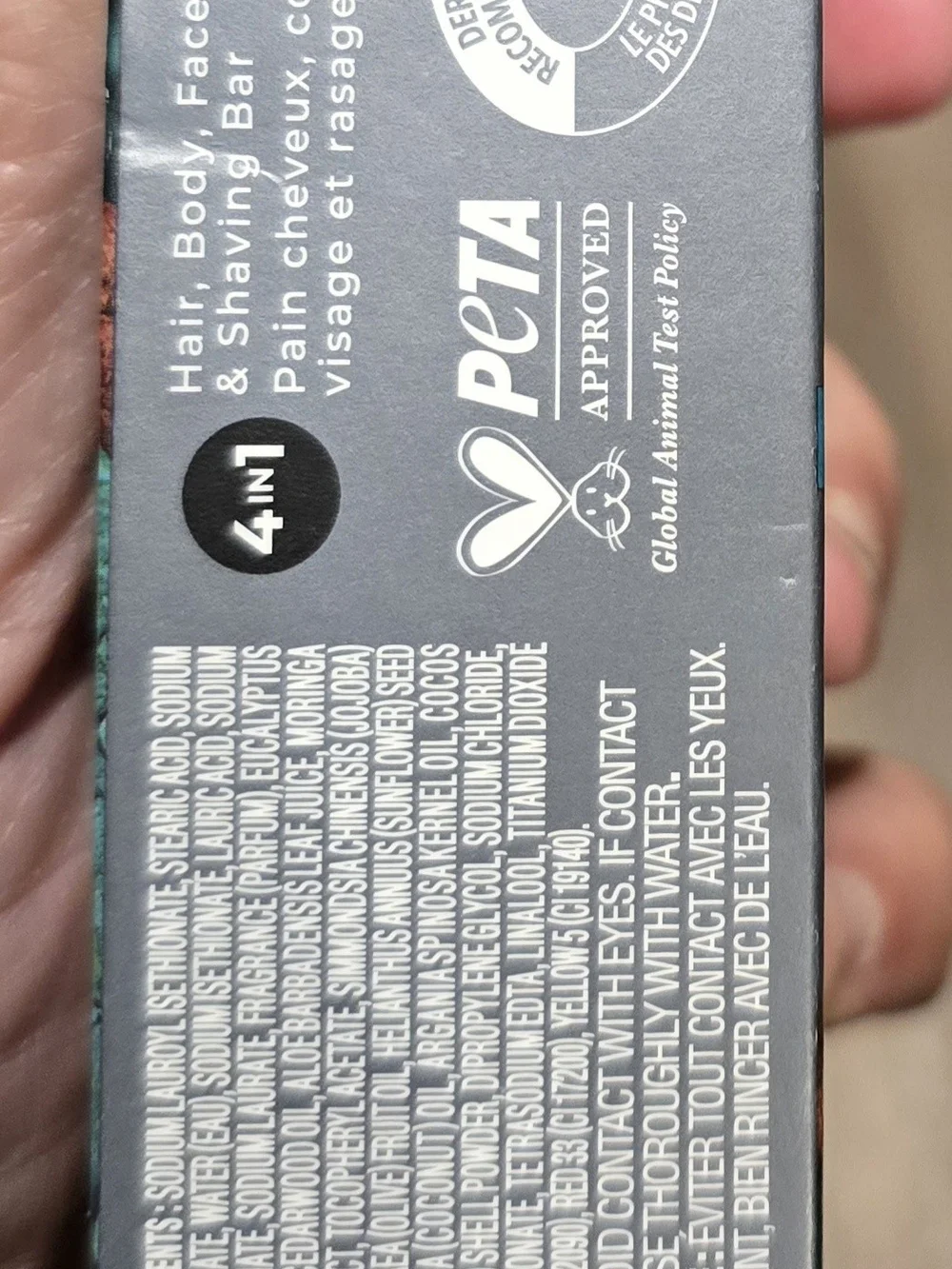 Dove relax cleansing